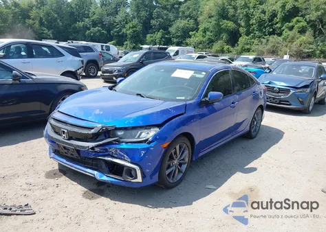 2020 Honda Civic Ex z USA, uszkodzony, nr VIN 19XFC1F39LE204381